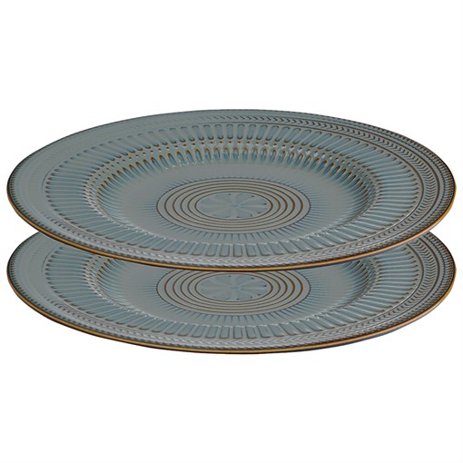 Набор тарелок antique, 26 см, 2 шт. - фото 367450