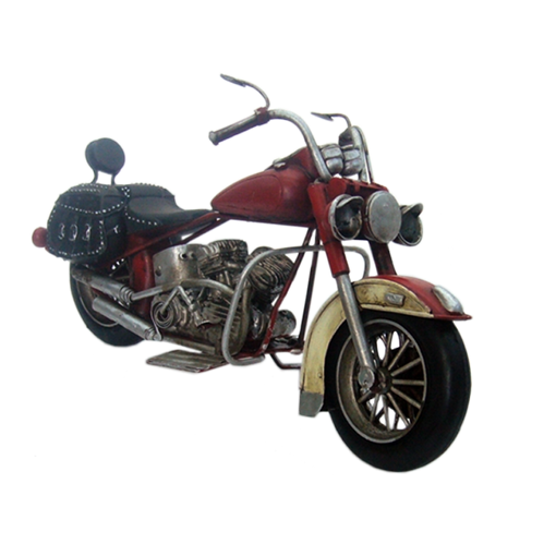 Модель мотоцикла Harley Davidson красный - фото 369748