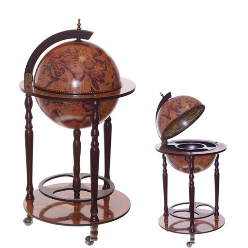 Глобус-бар, L47 W47 H90 см - фото 370227