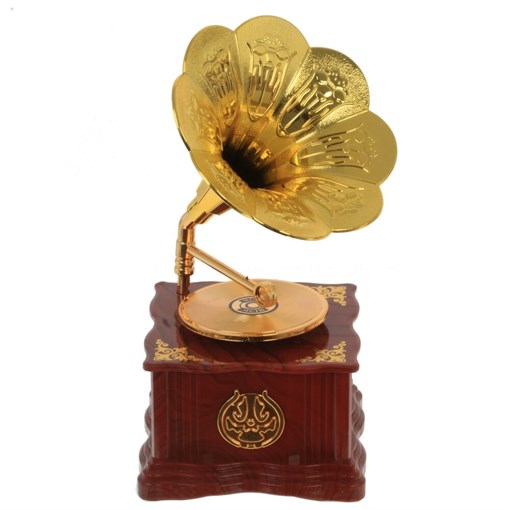 Изделие декоративное "Граммофон" (музык.), L9,5 W11 H18 см - фото 370235