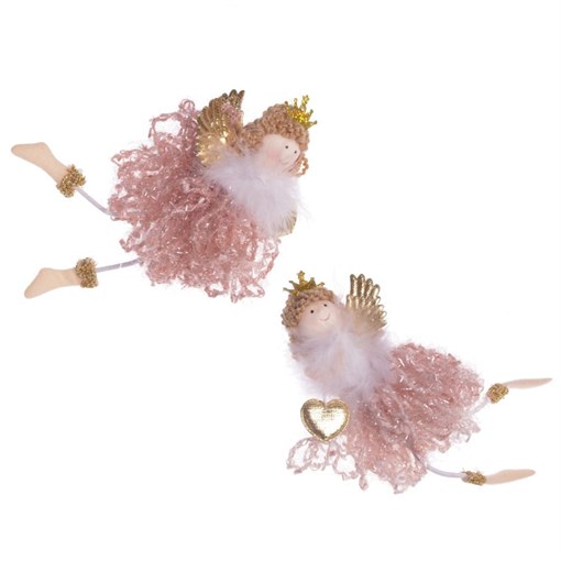 Изделие декоративное "Ангел", L13 W5 H14 см, 2в. - фото 370748