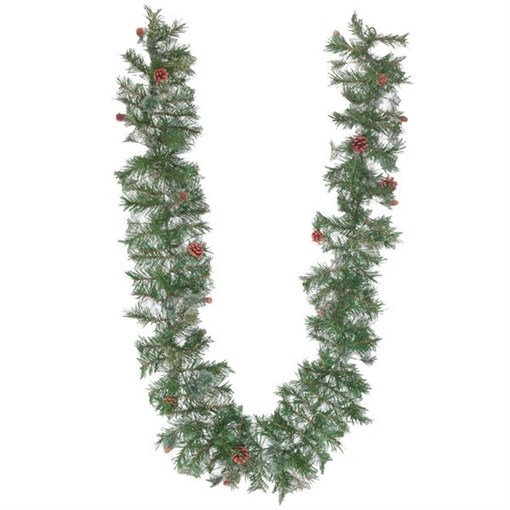 Изделие декоративное "Гирлянда еловая", 180 веток, L274 W25 H25 см - фото 370804