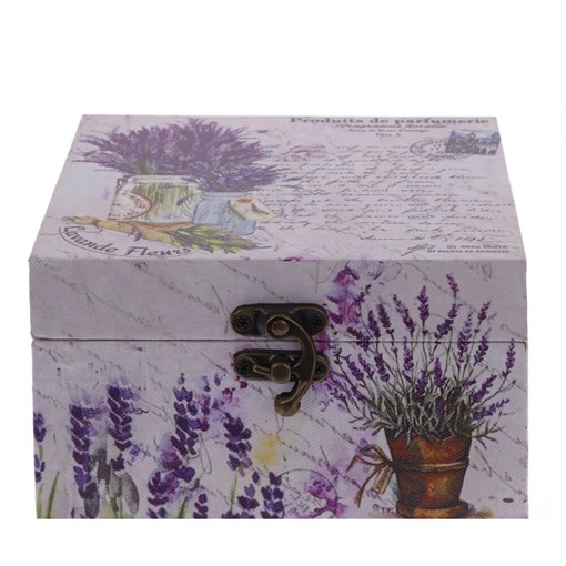 Шкатулка, L14 W14 H8,5 см - фото 372973