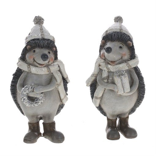 Фигурка декоративная "Ёжик", L4,5 W5 H9,5 см, 2в. - фото 375142