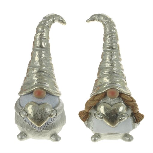 Фигурка декоративная "Гном", L5,5 W6,5 H13 см, 2в. - фото 375168