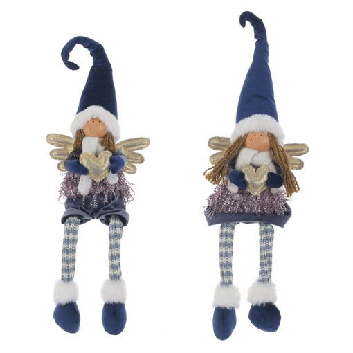 Игрушка набивная "Ангел", L18 W8 H40 см, 2в. - фото 377220