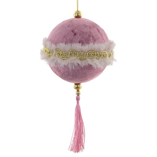 Украшение новогоднее "Шар", D 9 см, L9 W9 H20 см - фото 377496