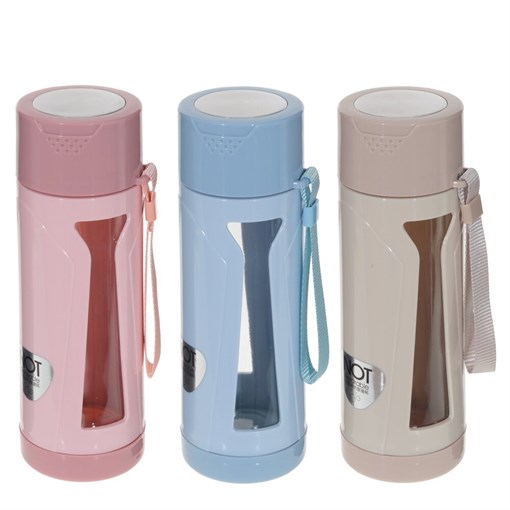 Бутылка, 500 мл, L7 W7 H22 см, 3в. - фото 379842