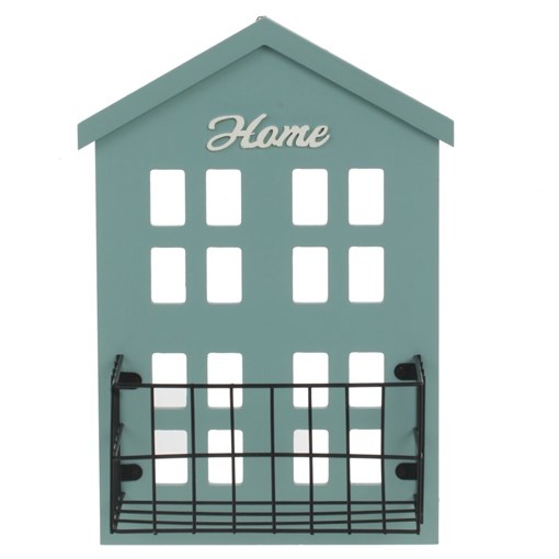 Полка настенная, L20 W9,5 H31 см - фото 380081