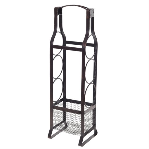 Подставка для бутылок, L14 W16 H56 см - фото 380113