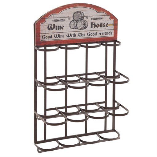 Подставка для бутылок, L42 W18 H73 см - фото 380117