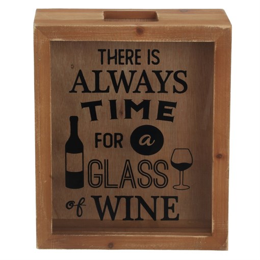 Копилка для пробок, L21 W7,5 H26 см - фото 380152