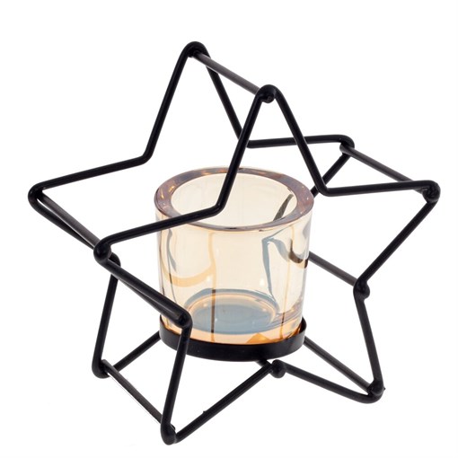 Подсвечник, L15 W8 H14 см - фото 380203