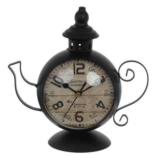 Часы настольные декоративные, L22 W10 H22 см - фото 380272