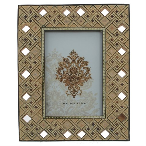 Фоторамка для фото 10*15, L17 W2 H21 см - фото 380359
