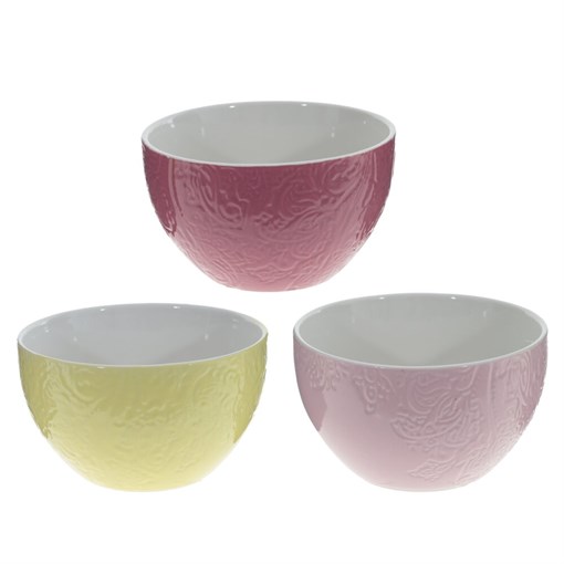 Салатник, 700 мл, L13 W13 H8 см, 3в. - фото 380469