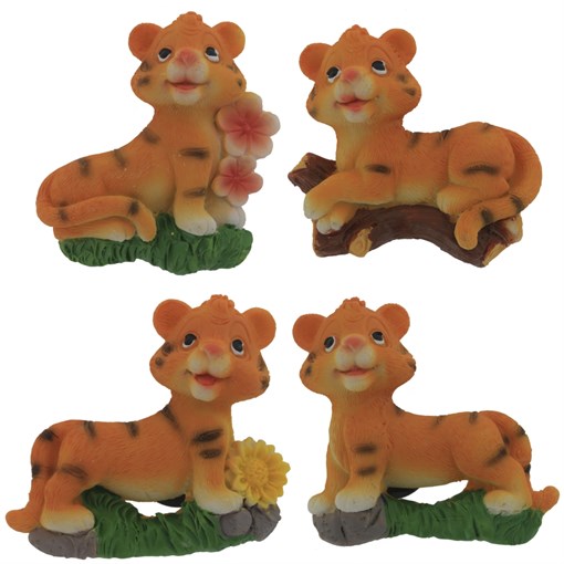 Магнит "Тигр", L6 W2,5 H5 см, 4в. - фото 380784