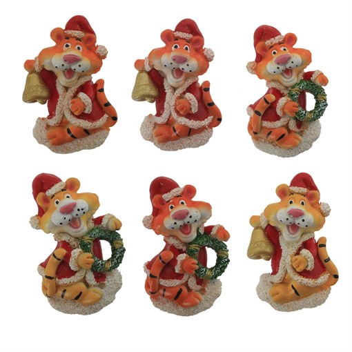 Магнит "Тигр", L5 W3 H7 см, 6в. - фото 380855