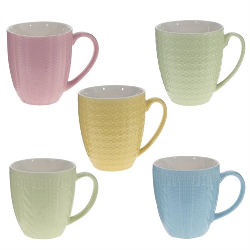 Кружка, 500 мл, L13 W9,5 H11 см, 5в. - фото 381113