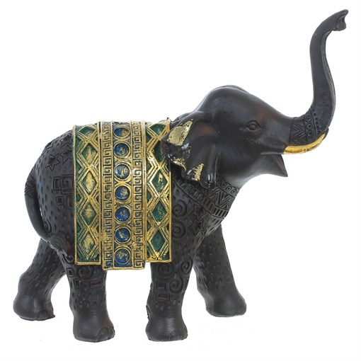 Фигурка декоративная "Слон", L19 W8 H19 см - фото 381150