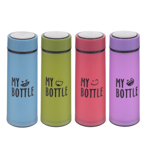 Бутылка, 450 мл, L7 W7 H19,5 см, 4в. - фото 381354