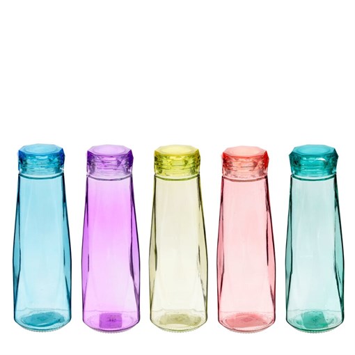 Бутылка, 450 мл, L6 W6 H19,5 см, 5в. - фото 381472