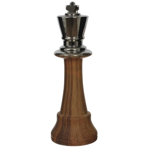 Фигурка декоративная "Шахматный король", L12 W12 H35 см - фото 381706