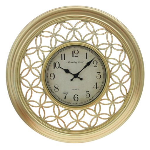 Часы настенные декоративные, L48 W5 H48 см - фото 381761
