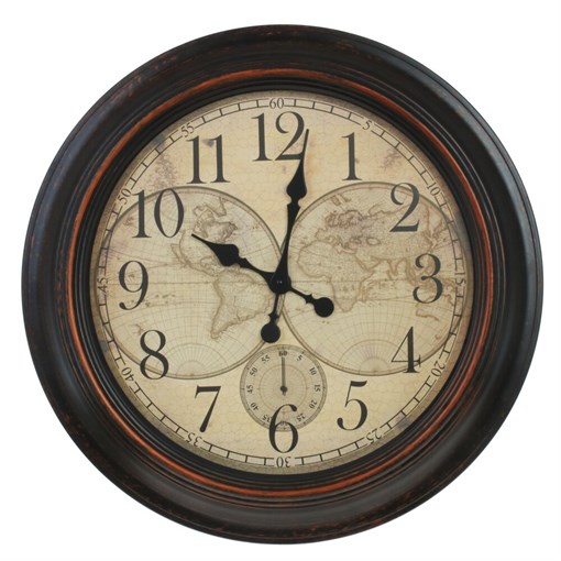 Часы настенные декоративные, L61 W6 H61 см, (1xАА не прилаг.) - фото 381794