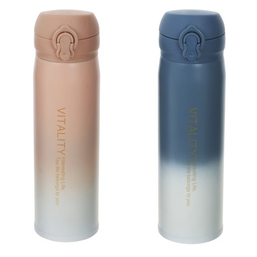 Термос, 500 мл, L6,5 W6,5 H22 см, (сохр.t до 7 часов), 2в. - фото 381828