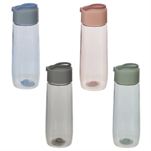 Бутылка, 500 мл, L6,5 W6,5 H19,5 см, 4в. - фото 381967