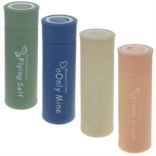 Бутылка, 400 мл, L6,5 W6,5 H20 см, 4в. - фото 381974