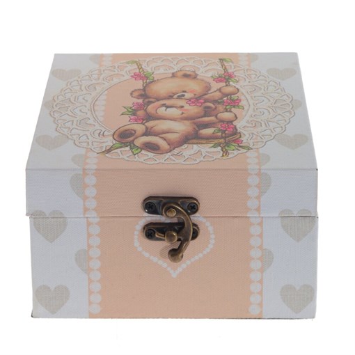 Шкатулка, L14 W14 H8,5 см - фото 382050