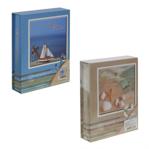 Фотоальбом для 200 фото 10*15, L20 W5,5 H26,5 см, 2в. - фото 382280