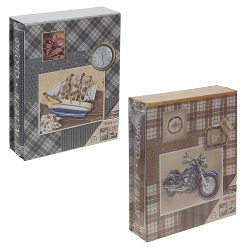 Фотоальбом для 100 фото 10*15, L20 W6 H26 см, 2в. - фото 382292