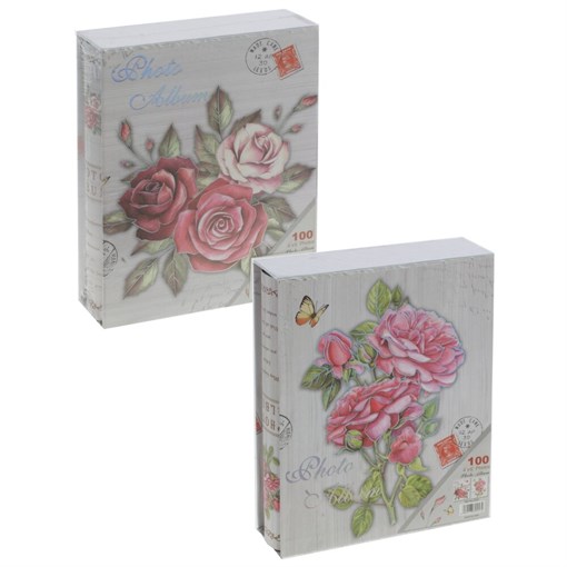 Фотоальбом для 100 фото 10*15, L20 W6 H26 см, 2в. - фото 382296