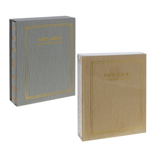 Фотоальбом для 200 фото 10*15, L20 W5,5 H26 см, 2в. - фото 382308