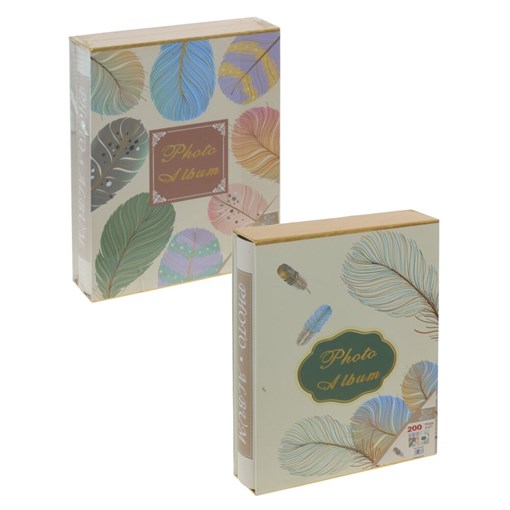 Фотоальбом для 200 фото 15*20, L23,5 W5,5 H30 см, 2в. - фото 382330