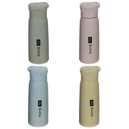 Бутылка, 350 мл, L7 W7 H20 см, 4в. - фото 382533