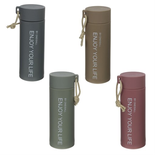 Бутылка, 400 мл, L7 W7 H20 см, 4в. - фото 382540