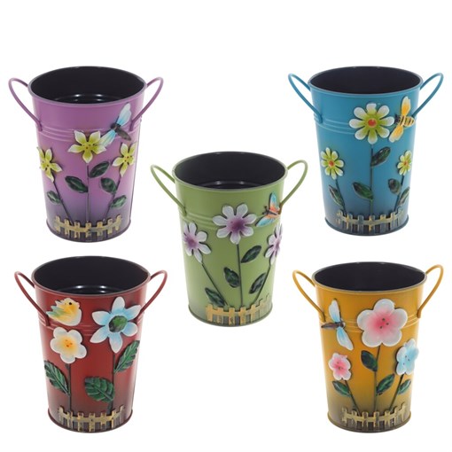 Кашпо, L16 W12 H16 см, 5в. - фото 382653