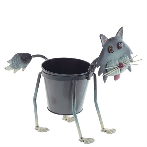 Кашпо "Кот", L50 W19 H36 см - фото 382665