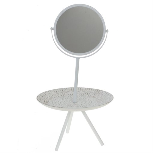 Зеркало настольное, L29 W29 H52 см - фото 382866