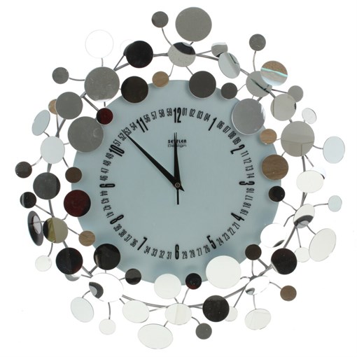 Часы настенные декоративные, L50 W6 H55 см - фото 383089