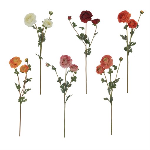 Цветок искусственный, L14 W17 H62 см, 6в. - фото 383329