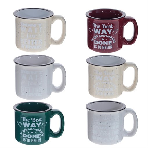 Кружка, 400 мл, L14 W10 H9 см, 6в. - фото 383434