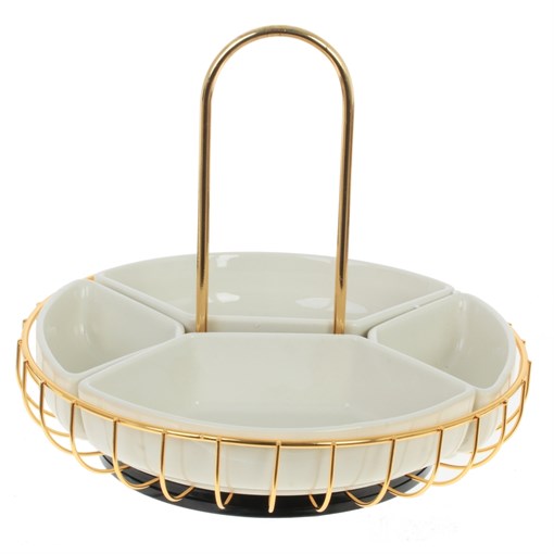 Менажница, L26 W26 H22 см - фото 383703