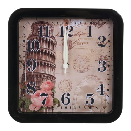 Будильник, L15 W4 H15 см, (1xАА не прилаг.) - фото 383727