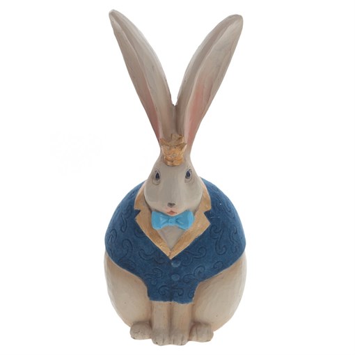 Фигурка декоративная "Заяц", L9 W12 H21 см - фото 383755