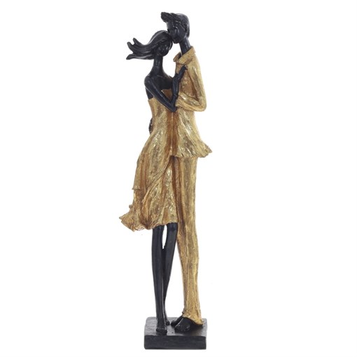 Фигурка декоративная "Влюбленная пара", L10 W7 H34 см - фото 383821